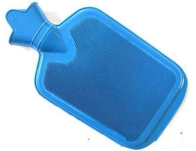 Super Deluxe Non-Electrical Hot Water Bag Red Two Side Ribbed,1.5 L Blue
