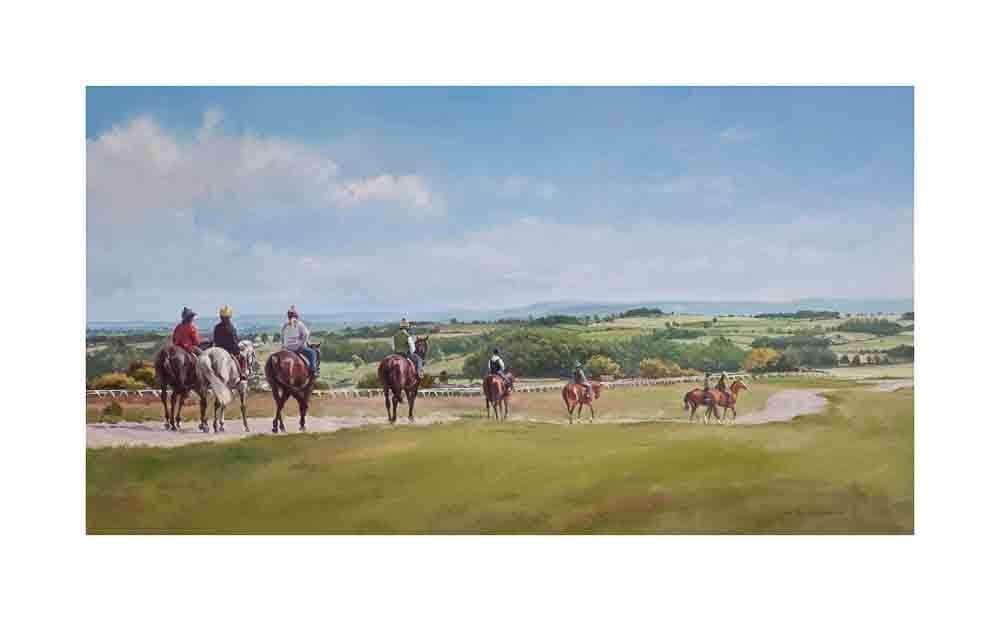 Low Moor, Middleham – by Jacqueline Stanhope. A signed and numbered limited edition print on 385gsm fine art canvas.