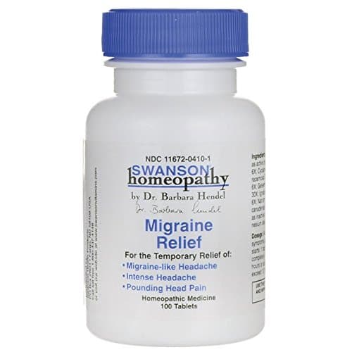 Swanson Migraine Relief 100 Tabs