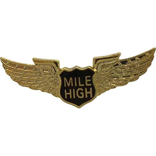 Mile High Club 3D Pin