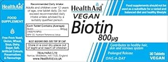 HealthAid Biotin 800g - 30 Tablets