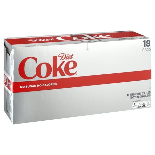 Coca-Cola, Diet Coke Cola Diet, 340 ml