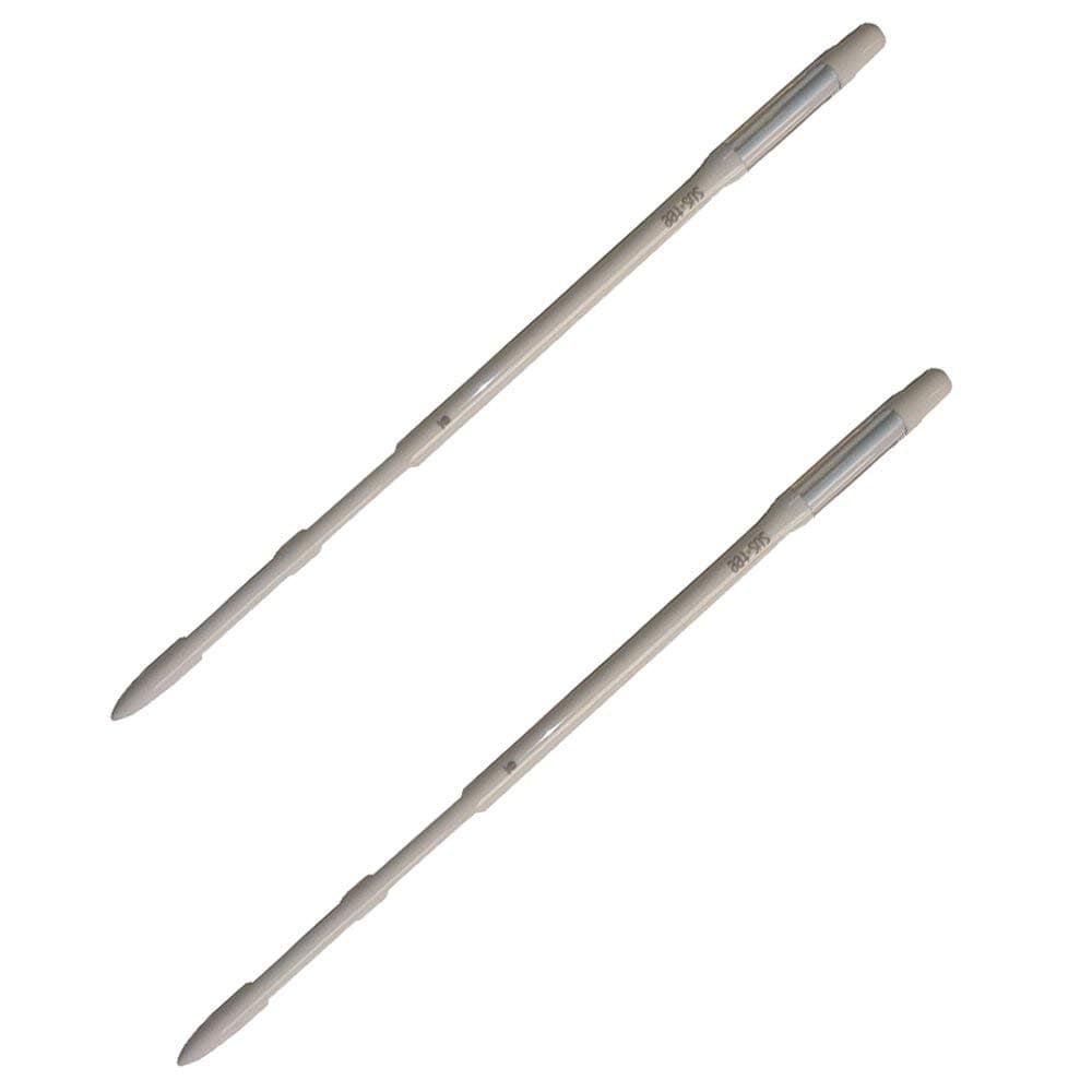 IPPINKA Sustee Aquameter (Large White Refillable - Bundle of 2) - House Plant Soil Moisture Meter, Humidity Sensor Probe, Water Level Indicator - Best for Indoor Potted Plants