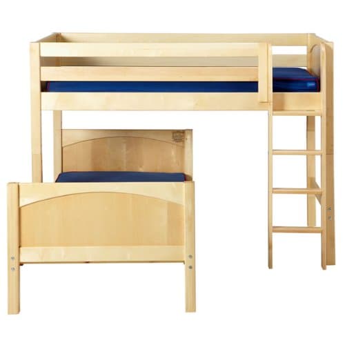 Mix / Max L - Shaped Twin Over Full Bunk Bed