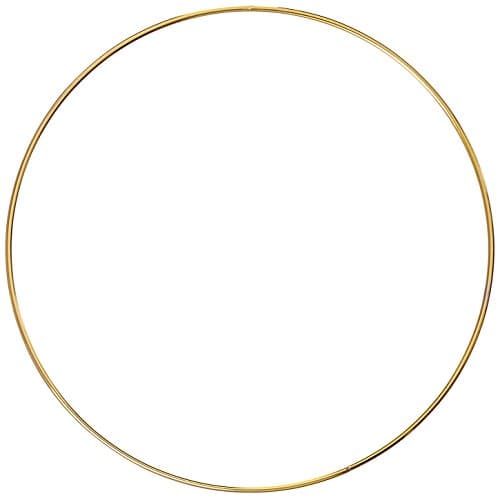 Pepperell Braiding Brass Ring, 10 in Dia
