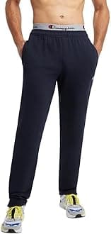 Champion Men's Sweatpants, Powerblend, Fleece, Open-bottom Sweatpants (Reg. Or Big & Tall)