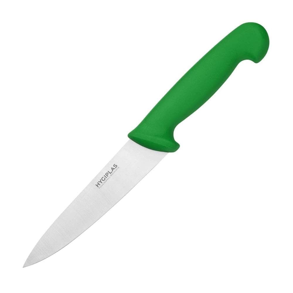 Hygiplas Cooks Knife Green - 6 1/4"