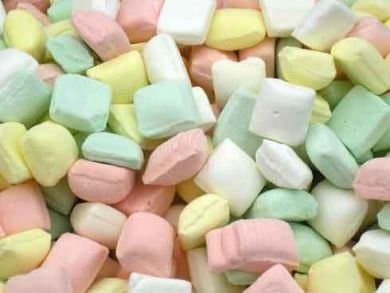 Soft Dinner Mints Pastel Assorted 2 Pounds Bag