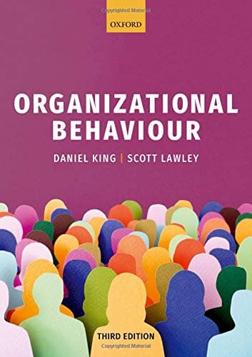 OXFORD UNIVERSITY PRESS Organizational Behaviour
