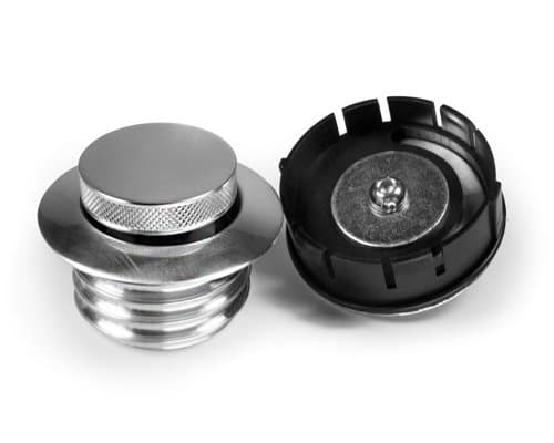 Tank Cap Set Includes Pop-Up Polished Aluminium Dummy