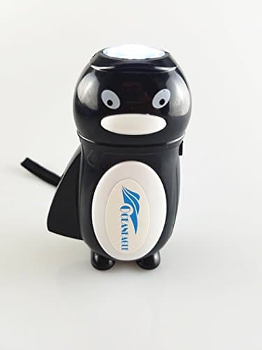 Animal Character Dynamo Wind Up LED Torch