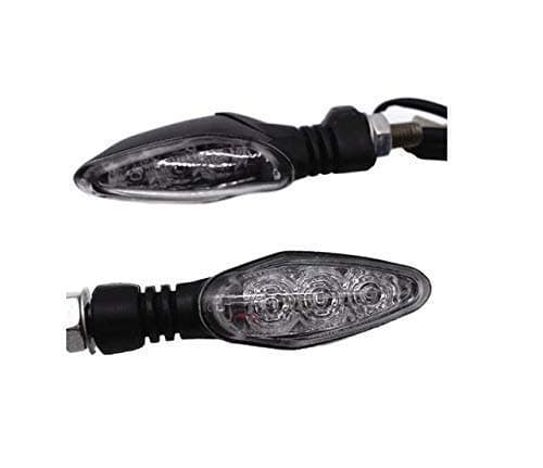 BIKERS AR and Traders KTM Unbreakable LED Turn Signals Indicator Light, Compatible for KTM 125/200/250/390 Duke RC (Yellow)