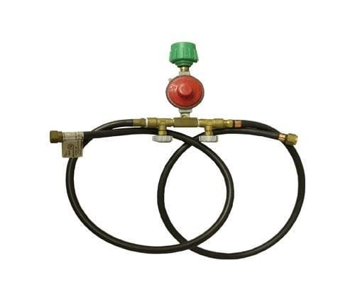 King Kooker06502 Double Hose & Regulator Assembly, One Size, Multi