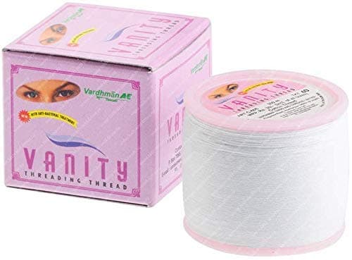 Vanity Eyebrow Threading Anti Bacterial Cotton Thread - Pack of 5 Rolls