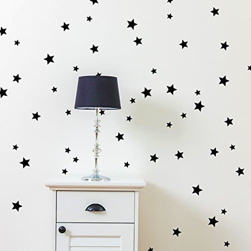 Star Wall Decals - 5 point Star Confetti Decals - Star Wall Stickers - Star Wall Mural Decal - Kid Decal - Statement Decal