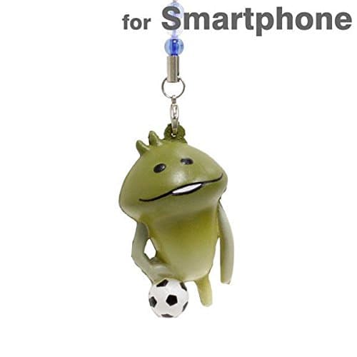 Nameko Growing Mushroom Squishy Mascot Cell Phone Strap