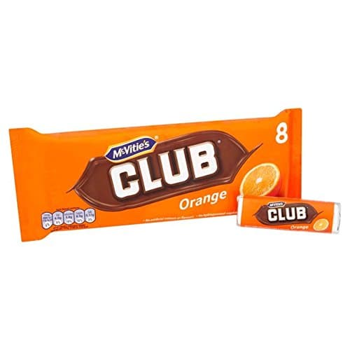 McVities Club Milk Orange 8 Pack
