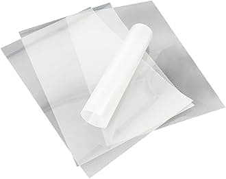 PDMS Film Polydimethylsiloxane Elastomer Film Low Modulus Pure Organic Transparent Silicone Film Sheet 200 x 300mm(0.200mm)