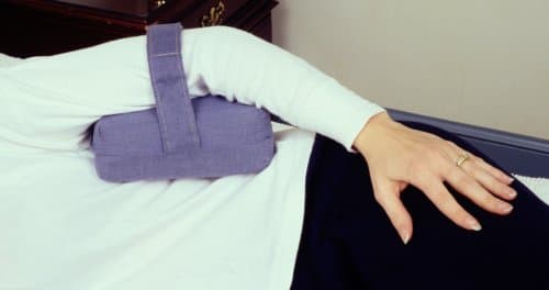 Large Strap-On-Abduction Pad (each) 12"L x 5"W x 3"Thick; color: blue