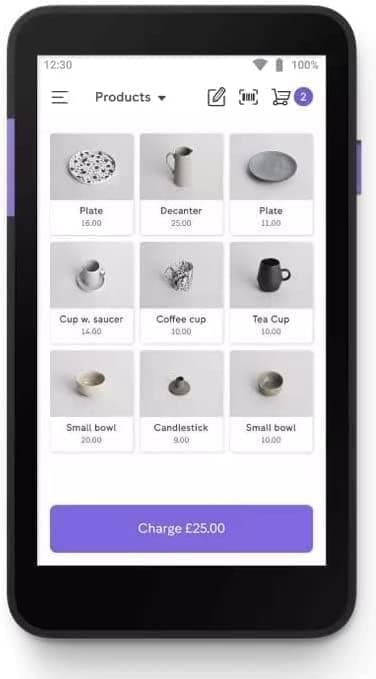Zettle Payment Terminal By Paypal (Without Barcode Reader)