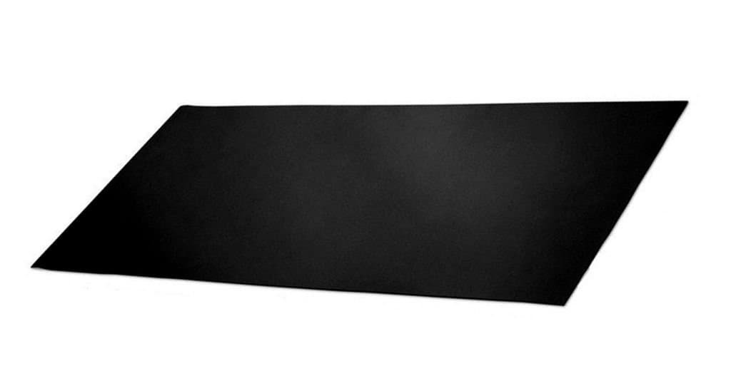 Ninepeak Rubber Sheets 12" x 39.5" x .04", Black, Neoprene, Cushion, Gaskets DIY Material, Supports, Leveling, Sealing, Bumpers, Protection, Abrasion, Flooring, Work Bench