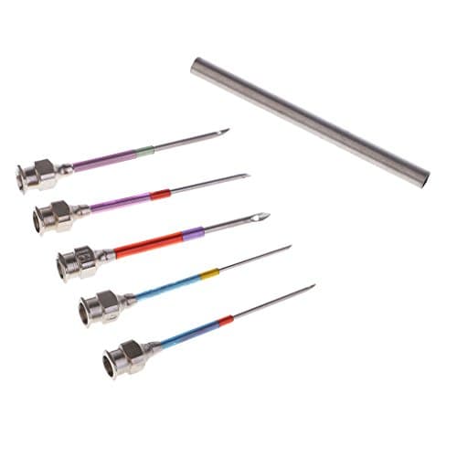 Miulika 5 Sizes Stitching Punch Punchneedle Tool for Embroidery Cross Stitch