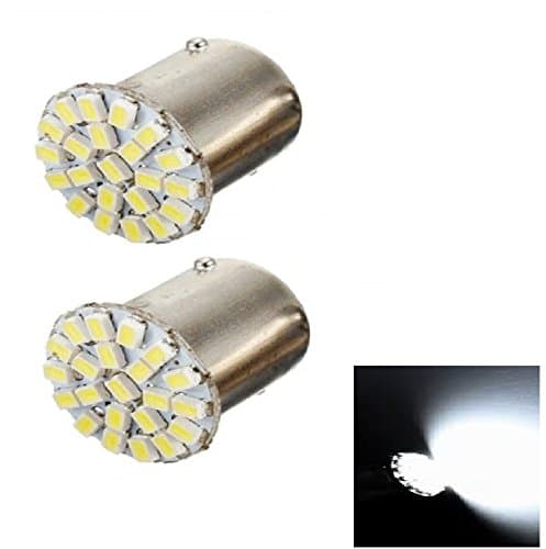 AOW Attractive Offer World 22 SMD (White) Led Indicator Bulb Turn Signal Bulb for Yamaha SZ-RR (Pack of 2)