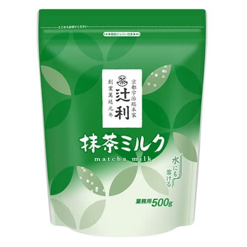Matcha milk series TsujiToshi green tea milk 500g commitment of tea "TsujiToshi" (containing bag)