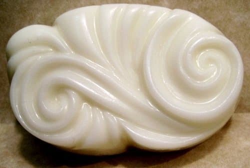 White Flower Perfume & Soap Set - 1/3 oz Roll On Perfume and Scented Shea-Goat Milk Bath Soap (Lily of The Valley)