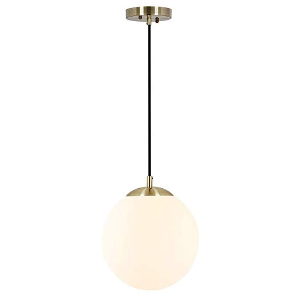 Globe Peiling Light with Brass Finish Stylish Modern Style Home Decoration Lighting Fixture, Adjustable Classic hanging pendant light, Lighting for Dining Modern Chandeliers