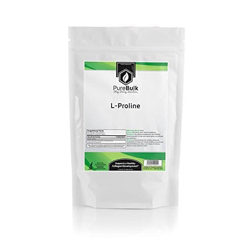 PureBulk L-Proline Container:Bag Size:250g Powder