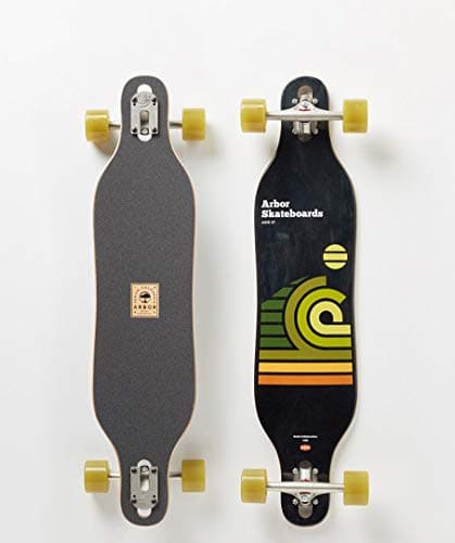 Arbor Axis 37 Artist - Draplin 2018 Complete Longboard New