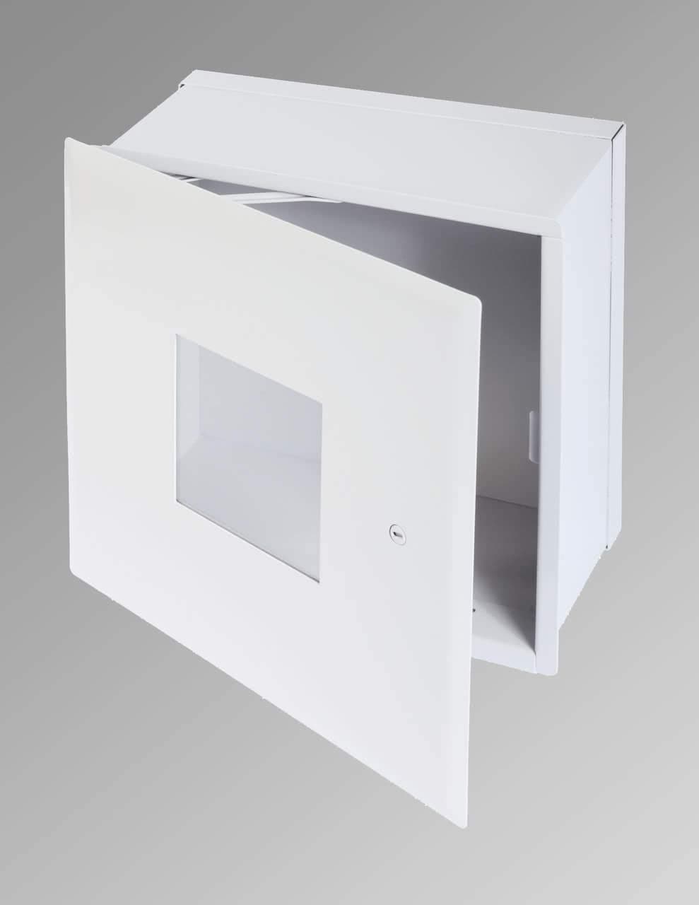 Best - .8.25" x 8.25" Valve Box with Window and Hidden Flange