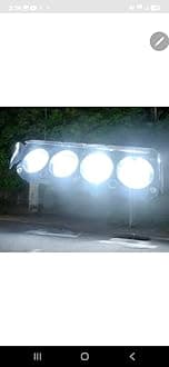 LED Fog Light for Bikes & Cars – 2 Pcs High Power Auxiliary Driving Lights | Waterproof Spot Beam Headlamp with Mounting Brackets | Universal Fit for Motorcycles, SUVs, Trucks, Jeeps