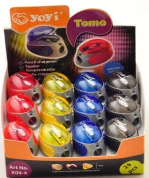 Yoyi Tomo 1 Hole Pencil Sharpener (Single)