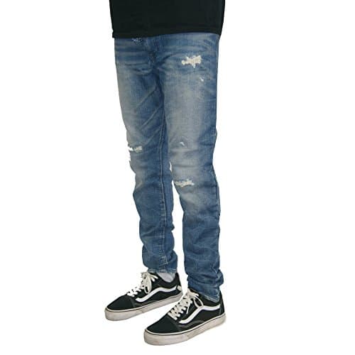 Azul By Moussy Crushed Dobby Denim Pants