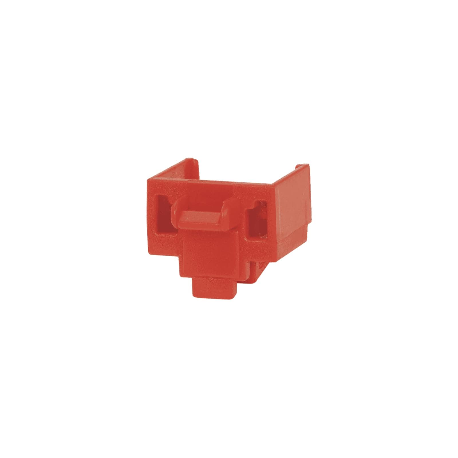 Panduit PSL-DCJB Jack Module Block-Out Device, 10 Block-Outs (Red) and 1 Removal Tool (Black), Polycarbonate