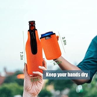 WK ieason 12OZ Beer Bottle Jacket Sleeves Coolers Holder Non-slip Neoprene Beer Bottle Insulators(Beer bottle sleevex3)