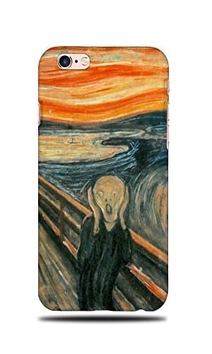 Foxercases Design The Scream Art Paint Edvard Munch Hard Back Case Cover for Apple iPhone 6/6S