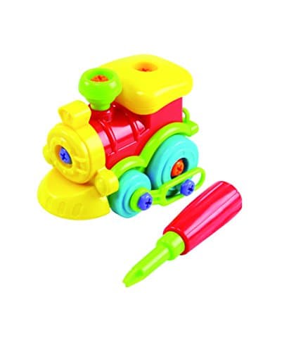 Discovery Toys Motor Works Train with Tool | Kid-Powered Learning | STEM Educational Toy Learning & Childhood Development 4 Years and Up