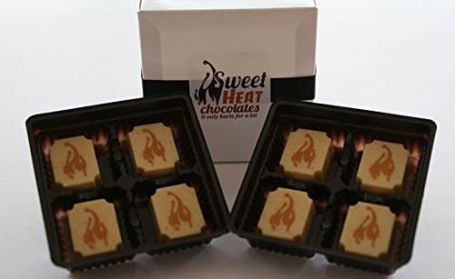 Carolina Reaper Pepper White Chocolate 8pc