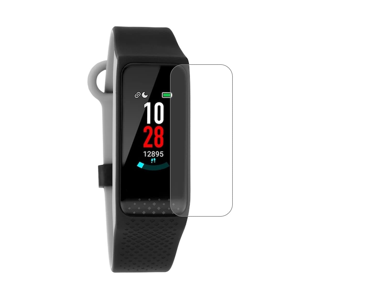 DVTECH? Unbreakable Protection Crystal Clear View Smart Band Screen Guard Compatible for FASTRACK Reflex 3.0 SWD90067PP03A (Pack of 2-Not a Tempered Glass)