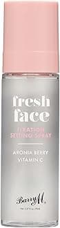 Fresh Face Fixation Makeup Setting Spray, Long lasting, Infused With Aronia Berry and Vitamin C Clear, Fixation finish