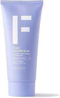 ZitSticka FIZZ FOUNTAIN™ - AHA/BHA Body Scrub Exfoliant, Built for Acne-Prone Skin, Delivering Clearer Pores, Cleaner Skin and Future Clarity