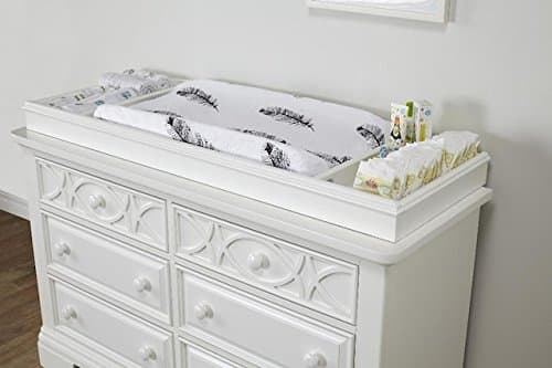 Baby Cache Haven Hill Changing Station White Lace