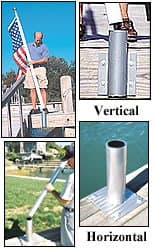 TopFlight 20' Telescoping Pole and Vertical Dock Mount