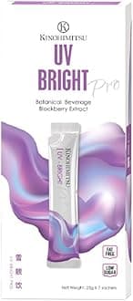 KinohimitsuUV Bright Pro Supplement, Skin Protection & Brightening from Within with Antioxidants 25g x 15 Sachets