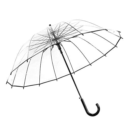 Transparent umbrella KS10Black