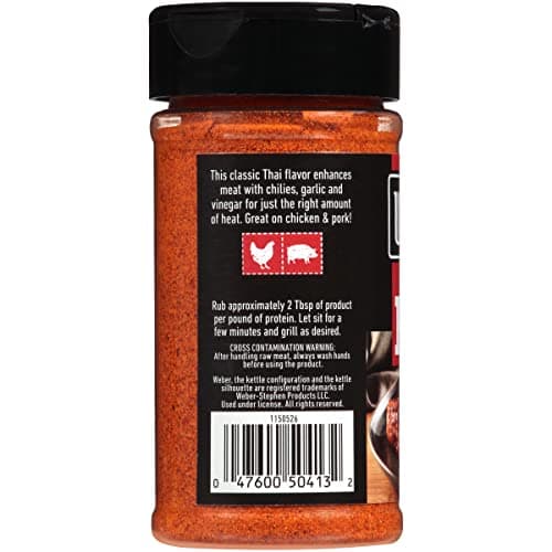 Weber Sriracha Rub, 5.75 Ounce Shaker