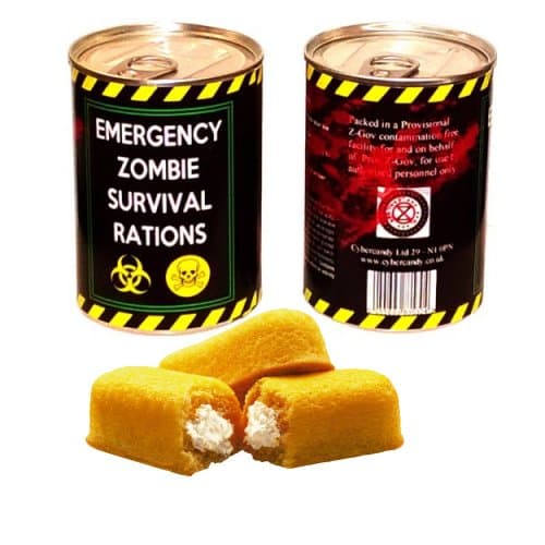 Emergency Zombie Survival Rations Tin